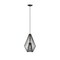 Z-Lite Quintus 1 Light Mini Pendant, Matte Black 442MP12-MB - alternate 2